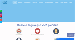 Desktop Screenshot of lexseguros.com.br